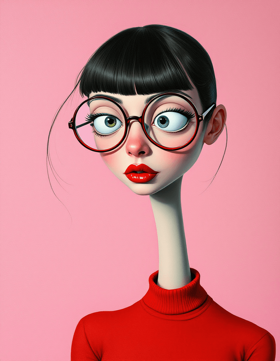 Red Turtleneck — HANGOVER