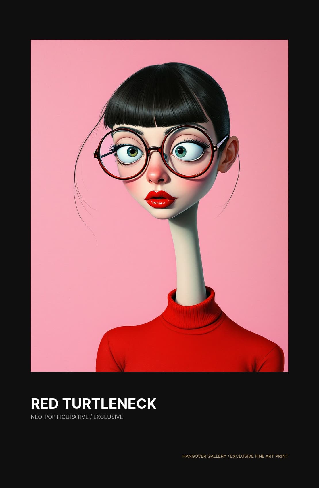 Red Turtleneck — HANGOVER