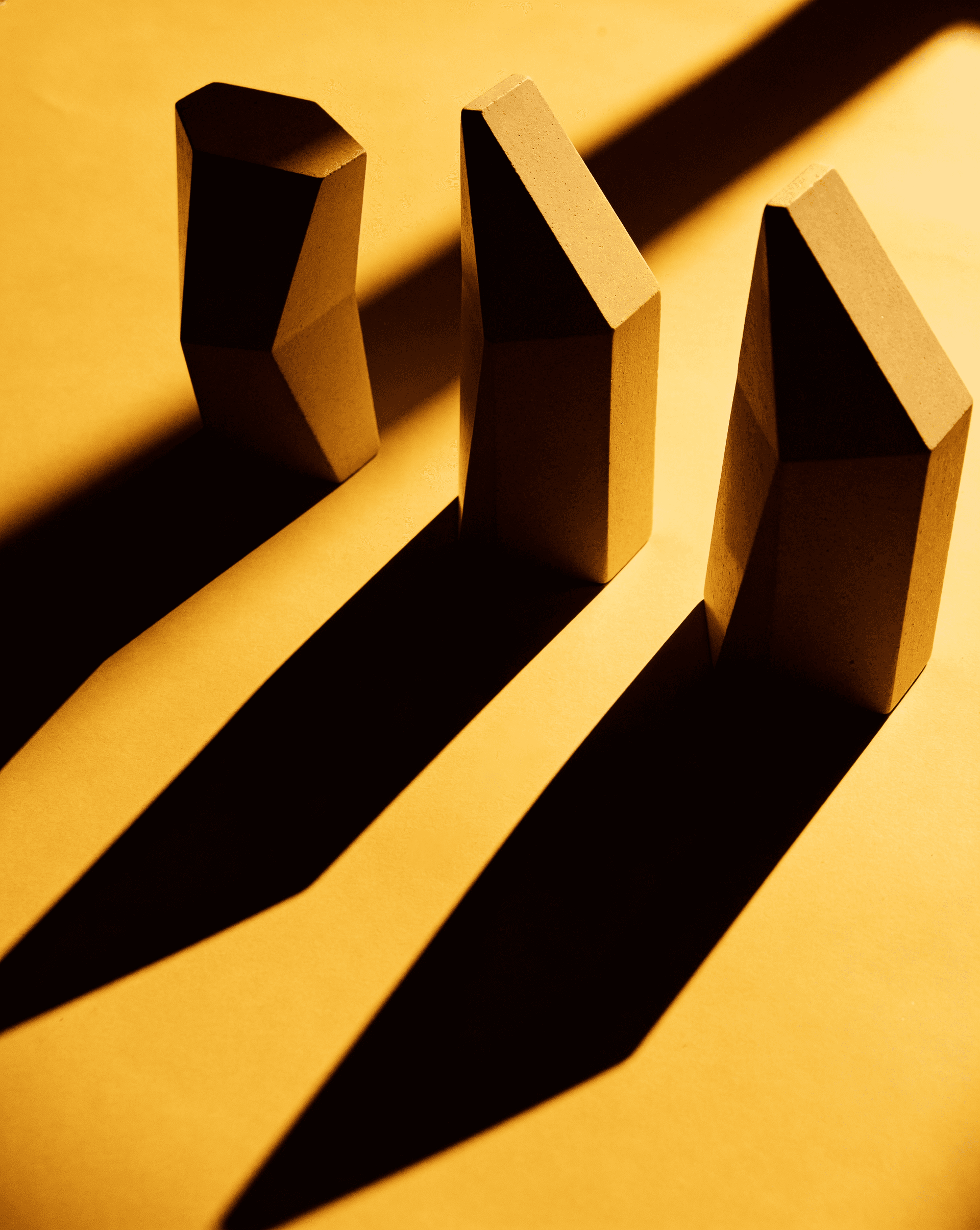 Golden Monoliths — SENSIBILITY STAIR